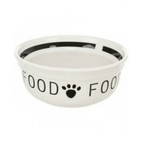 Ciotola per cani Trixie Bianco Nero Ø 13 cm 250 ml