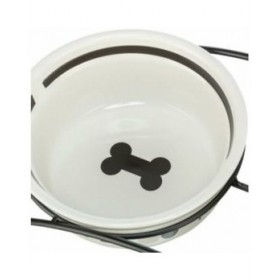 Ciotola per cani Trixie Bianco Nero Ø 13 cm 250 ml