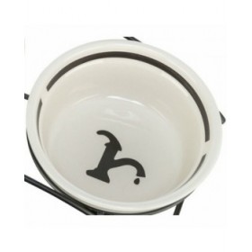 Ciotola per cani Trixie Bianco Nero Ø 13 cm 250 ml