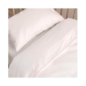 Set di copripiumino HappyFriday Basic Kids Rosa Culla Neonato 2 Pezzi
