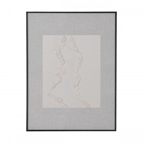 Quadro Nero Grigio Astratto 60 x 3 x 80 cm