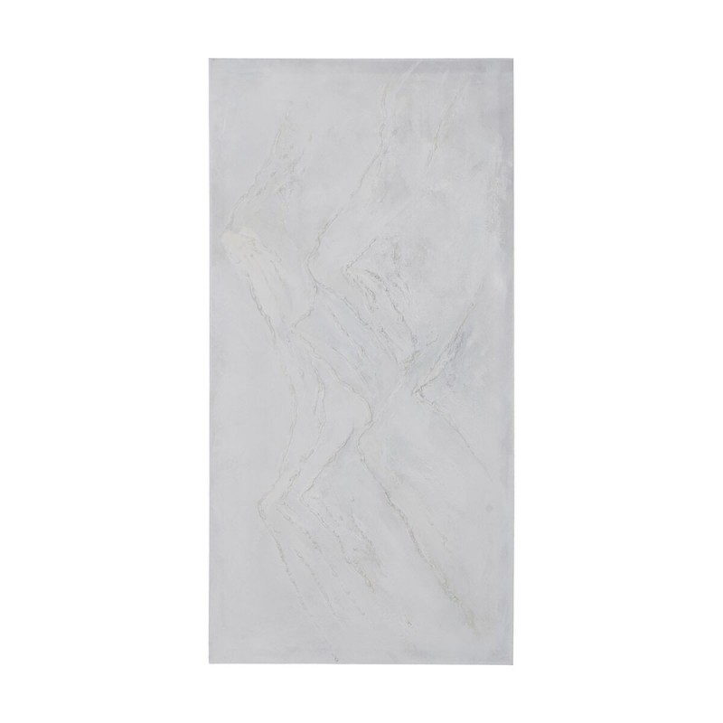 Quadro Bianco Crema Montagna 120 x 5 x 60 cm