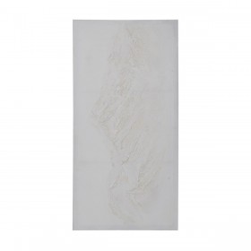 Quadro Bianco Crema Montagna 120 x 5 x 60 cm
