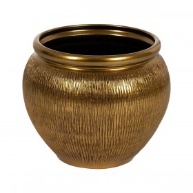 Vaso Dorato Ceramica 39 x 39 x 40 cm