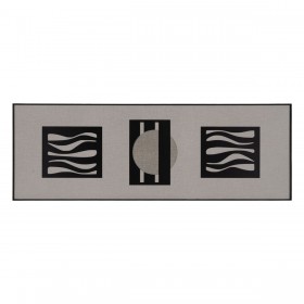 Quadro Bianco Nero 150 x 3 x 50 cm