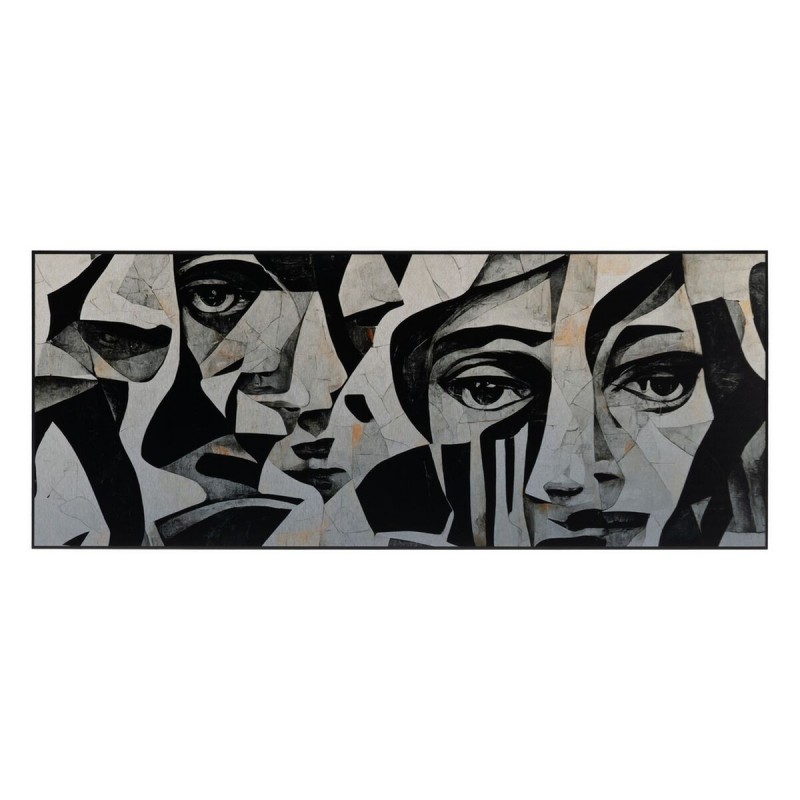 Quadro Bianco Nero 125 x 3 x 50 cm