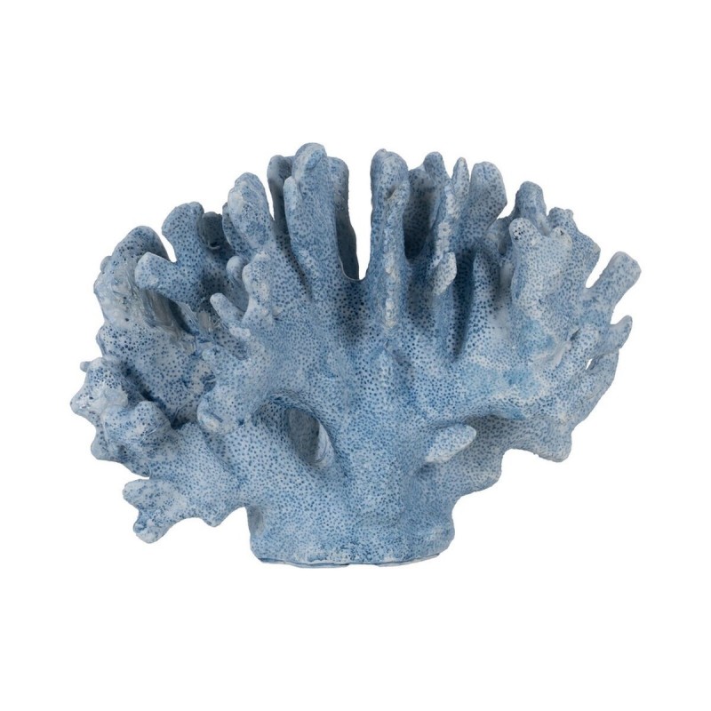 Statua Decorativa Azzurro Corallo