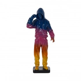 Statua Decorativa Multicolore
