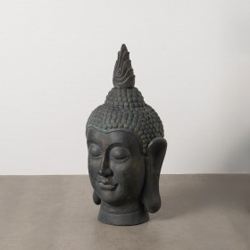 Scultura Grigio Fibra 56 x 55 x 112 cm