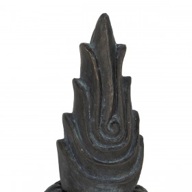 Scultura Grigio Fibra 56 x 55 x 112 cm