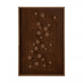 Quadro Marrone 80 x 7 x 120 cm
