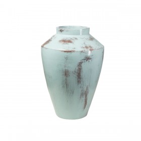 Vaso Romimex Azzurro Terracotta 30 x 50 x 30 cm
