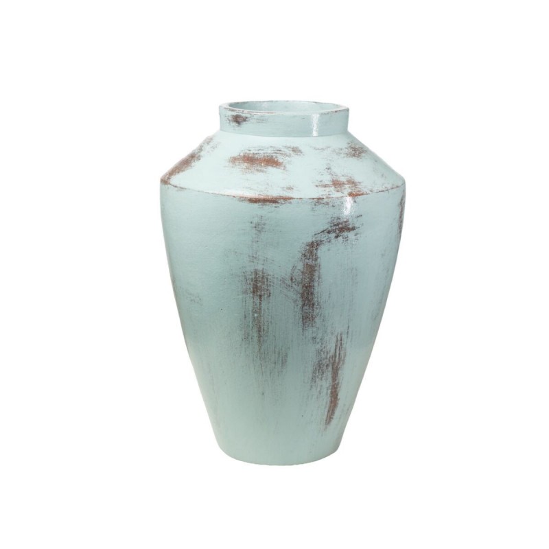 Vaso Romimex Azzurro Terracotta 30 x 50 x 30 cm
