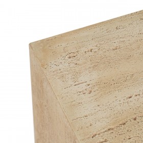 Tavolo aggiuntivo Beige 37 x 37 x 46,5 cm