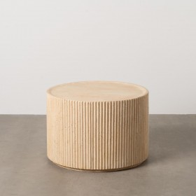 Tavolino da Caffè Beige 67 x 67 x 46 cm
