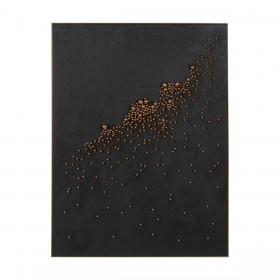 Quadro Grigio Dorato Astratto 90 x 4 x 120 cm