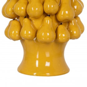 Vaso Giallo Ceramica 23,5 x 23,5 x 40 cm