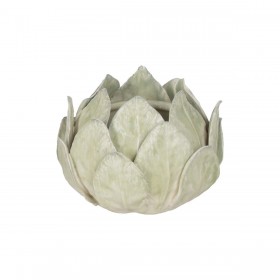 Vaso Verde Ceramica Fogli 17 x 17 x 12 cm