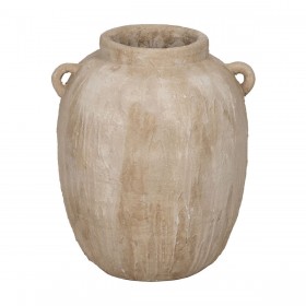 Vaso Beige Ceramica 48 x 44,5 x 58 cm