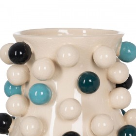 Vaso Multicolore Ceramica 31,5 x 31,5 x 43 cm