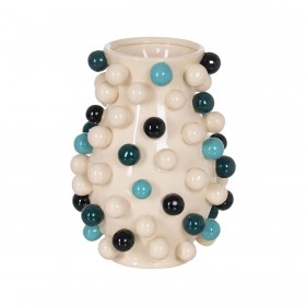 Vaso Multicolore Ceramica 24,7 x 24,7 x 34 cm