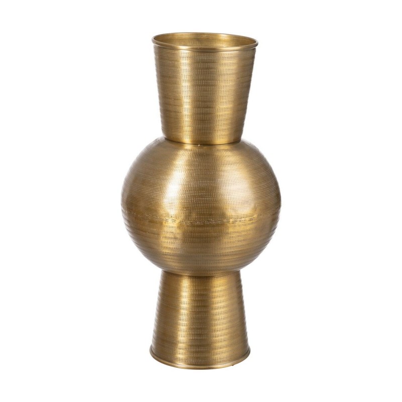 Vaso Dorato Alluminio 25,4 x 25,4 x 50,8 cm