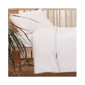 Set di copripiumino HappyFriday Basic Kids Azzurro Culla Neonato 2 Pezzi