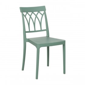 Sedia da Sala da Pranzo Verde polipropilene 42 x 54 x 83 cm