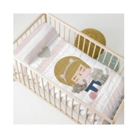 Trapunta HappyFriday HAPPYNOIS Multicolore 100 x 130 cm Culla Neonato
