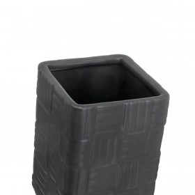 Set da Bagno Nero Ceramica 14 x 10 x 20 cm