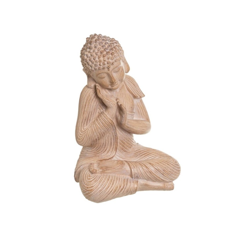 Statua Decorativa Naturale Buddha 25 x 19 x 36 cm