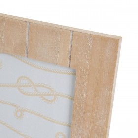 Cornice Portafoto Bianco Naturale Legno MDF