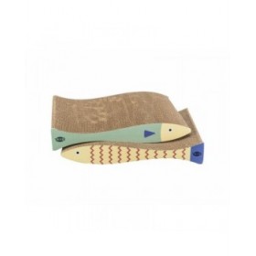 Tiragraffi per Gatti Trixie Crema Menta Cartone 40 × 30 × 11 cm (2 Pezzi) (2 Unità)