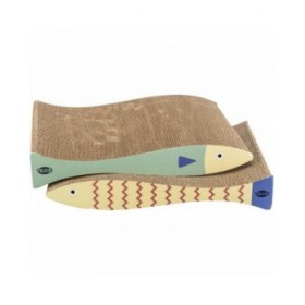 Tiragraffi per Gatti Trixie Crema Menta Cartone 40 × 30 × 11 cm (2 Pezzi) (2 Unità)