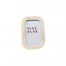 Cornice Portafoto Romimex Beige Resina 2 x 15 x 10 cm