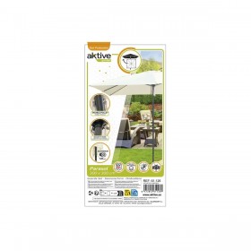 Ombrellone Aktive 300 x 271 x 300 cm Acciaio Alluminio Crema