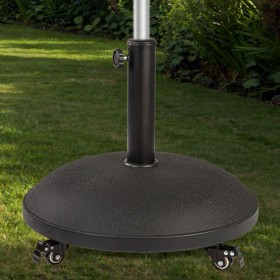 Base per Ombrellone Aktive 50 x 34 x 50 cm Cemento Acciaio