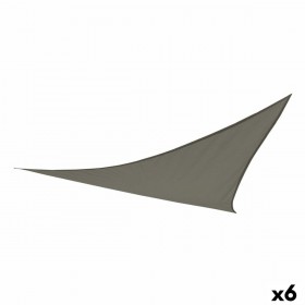 Vela parasole Aktive Grigio 360 x 0,5 x 360 cm Triangolare (6 Unità)