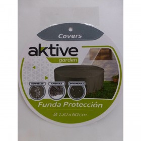 Custodia Protettrice Aktive Ø 120 cm Tavoli 120 x 60 x 120 cm (6 Unità)
