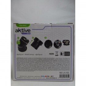 Luce LED con Sensore di Movimento Aktive Plastica 10,5 x 12,5 x 13,5 cm (12 Unità)