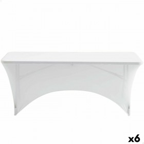 Custodia Protettrice Aktive Bianco 183 x 76 x 76 cm Tavolo Accessori Veicoli Autostrada (6 Unità)