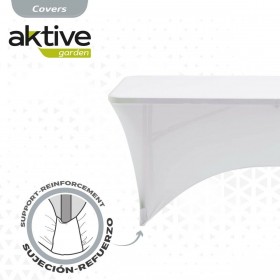 Custodia Protettrice Aktive Bianco 183 x 76 x 76 cm Tavolo Accessori Veicoli Autostrada (6 Unità)