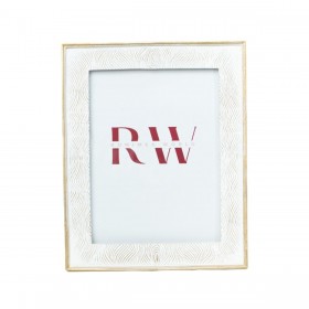 Cornice Portafoto Romimex Dorato Resina 15 x 20 x 2 cm