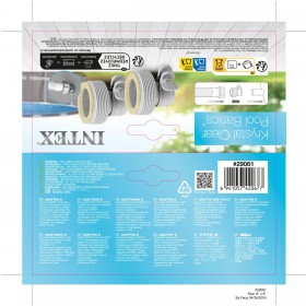 Adattatore Intex Impianto di depurazione per Piscina Tipo B 1.25/1.5" (24 Unità)