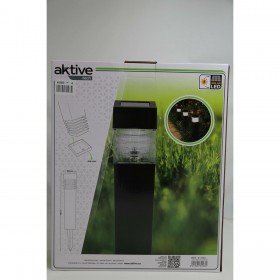 Set di picchetti solari da giardino Aktive 4 Pezzi Plastica 6 x 39,5 x 6 cm (4 Unità)
