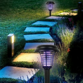Picchetto solare da giardino Aktive polipropilene 14 x 42 x 14 cm (4 Unità)