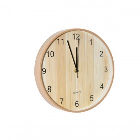 Orologio da Parete Romimex Beige Plastica 30 x 30 x 2 cm
