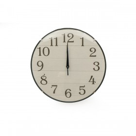 Orologio da Parete Romimex Bianco Plastica 30 x 30 x 2 cm