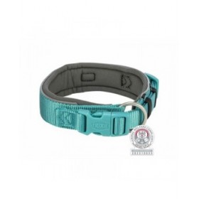 Collare per Cani Trixie Premium Grafite Azzurro Chiaro M/L 40-48 cm