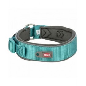 Collare per Cani Trixie Premium Grafite Azzurro Chiaro M/L 40-48 cm